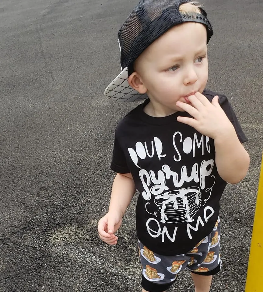 Pour Some Syrup On Me Kid's Bodysuit or Tee