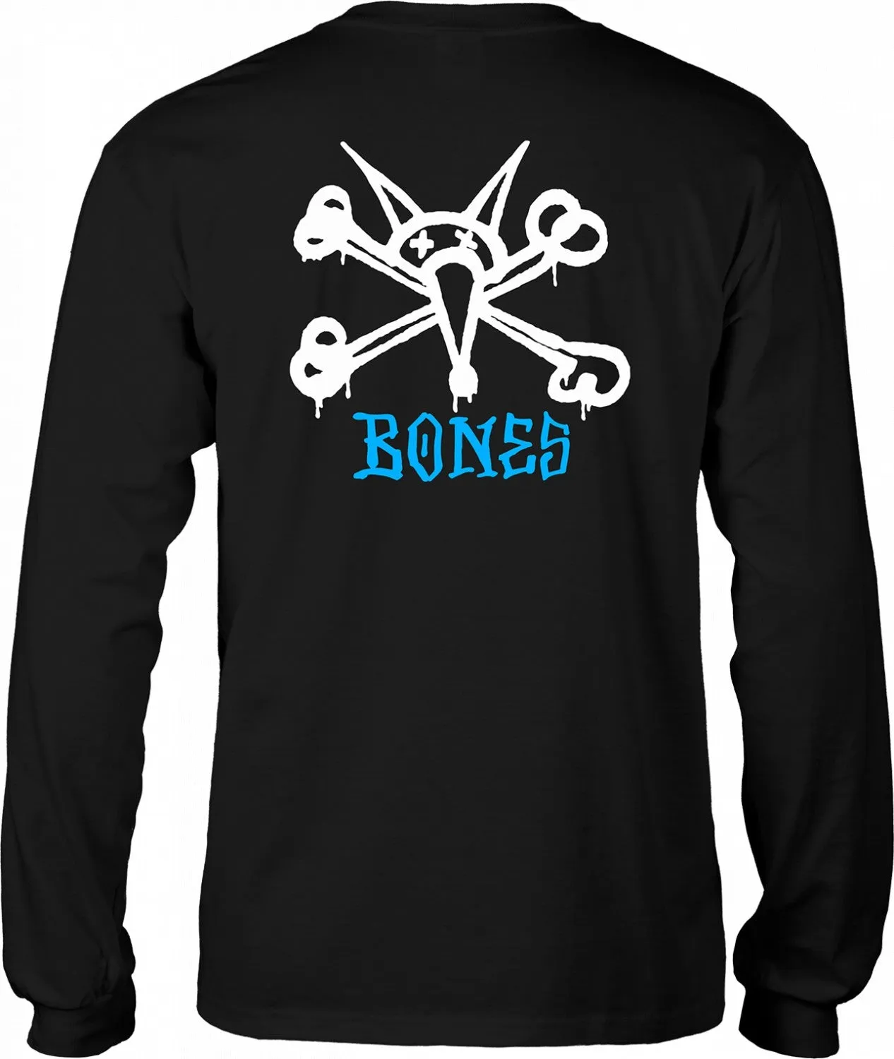 Powell Peralta - Rat Bones L/S Tee Black