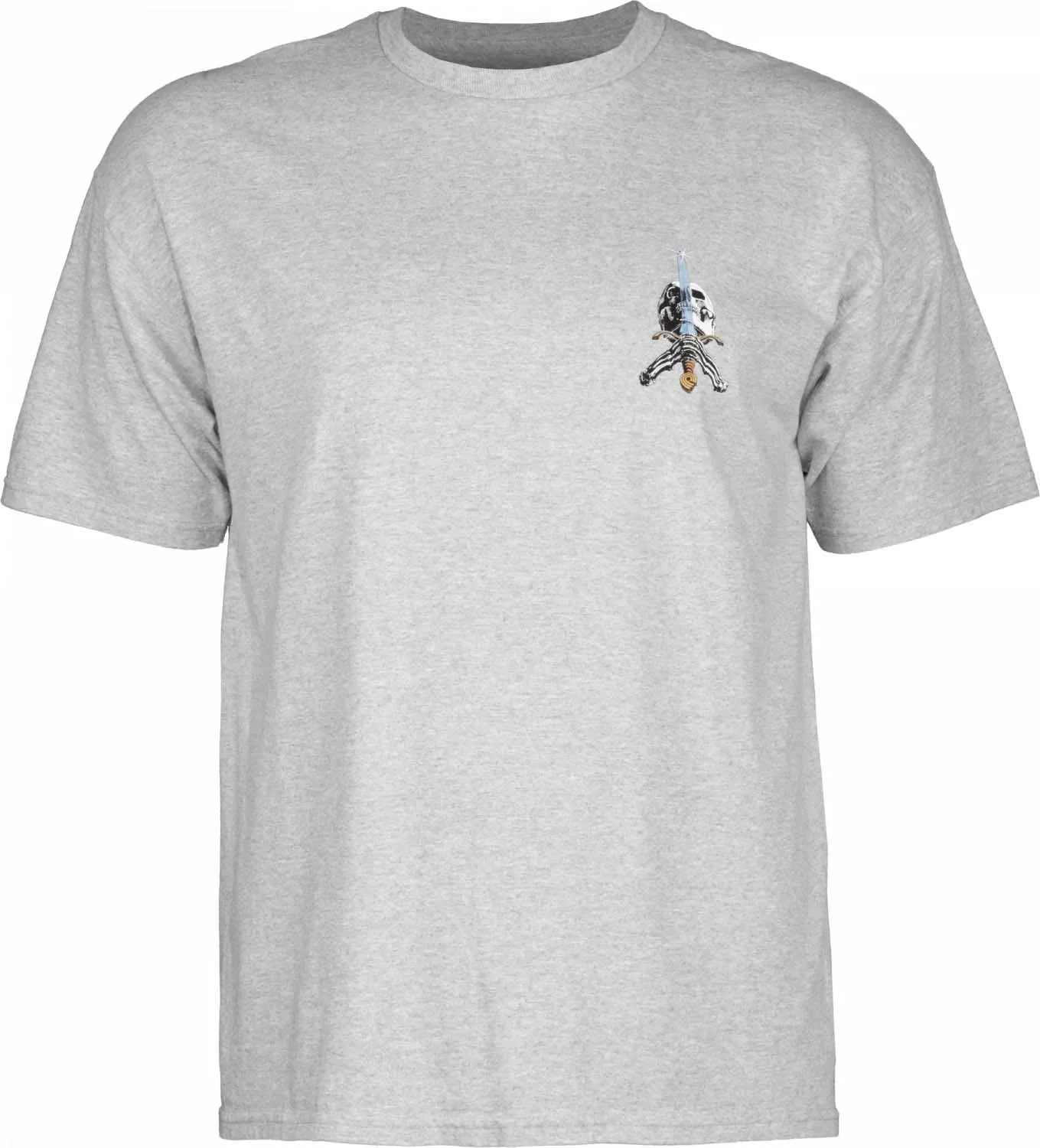 Powell Peralta - Skull & Sword Tee Grey