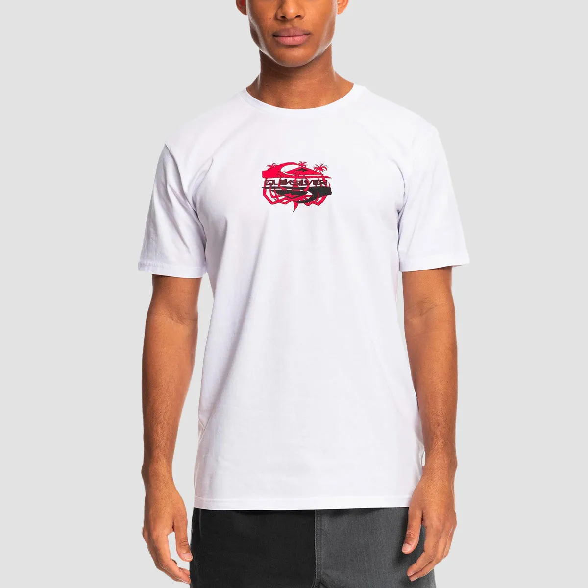 Quiksilver x Stranger Things Vecnas Lair T-Shirt White