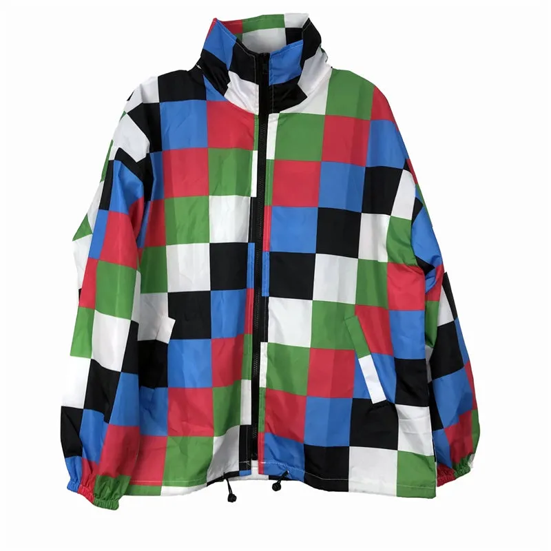 "HARAJUKU CHECK PATTERN CASUAL" JACKET UB2470