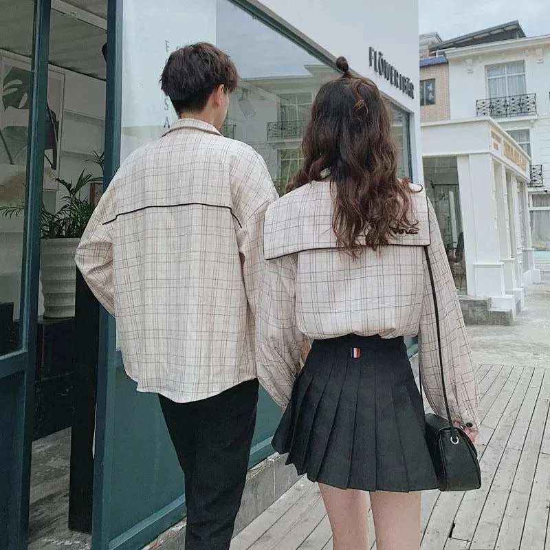 "PLAID COUPLE" SHIRT N081214