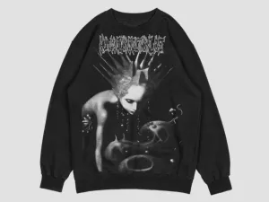 "Pondering Punk" Pull Over Sweat Shirt