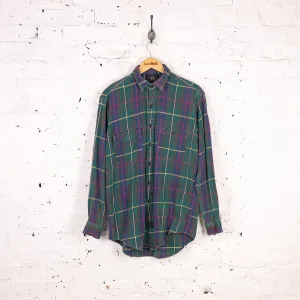 Ralph Lauren Plaid Check Shirt - Green - S