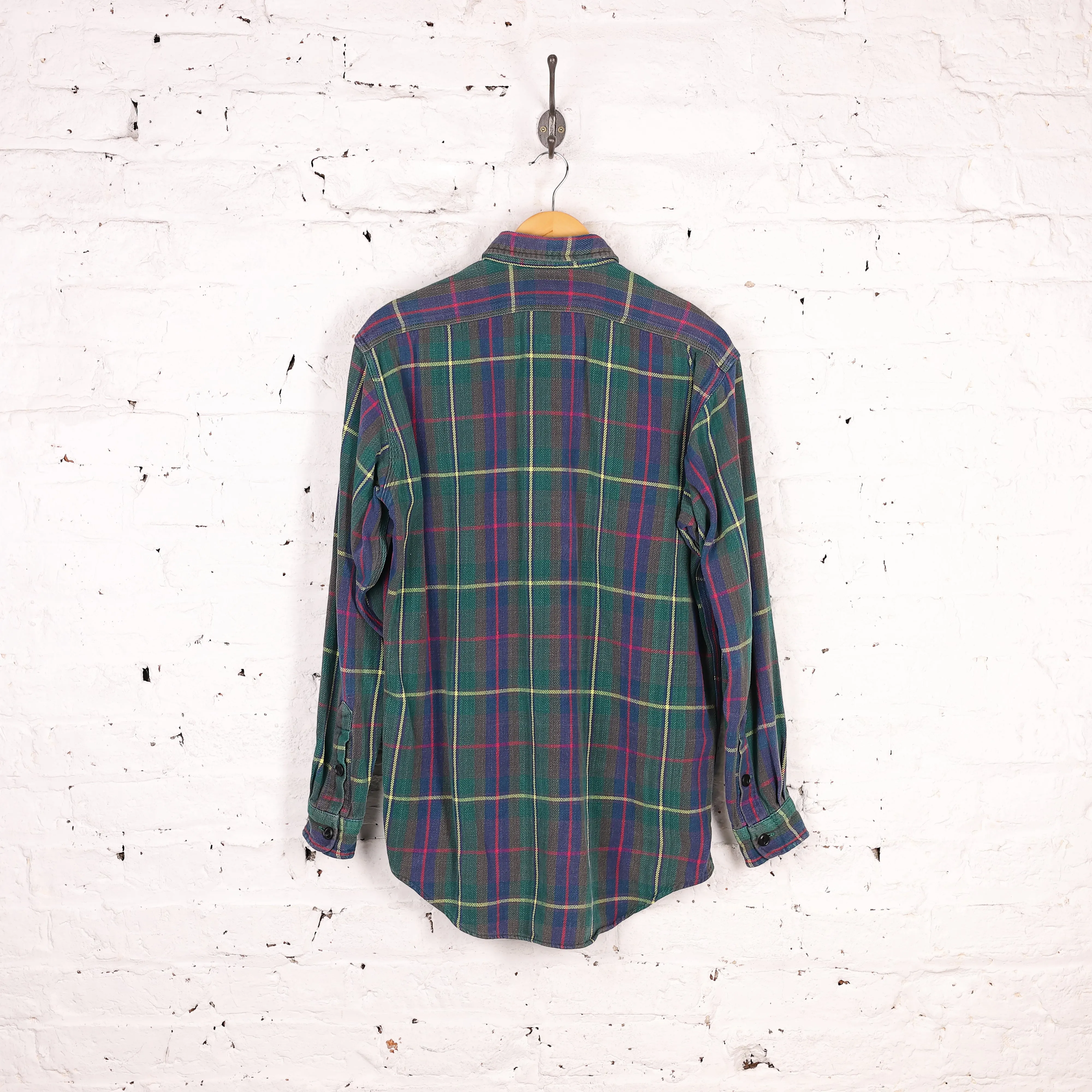 Ralph Lauren Plaid Check Shirt - Green - S