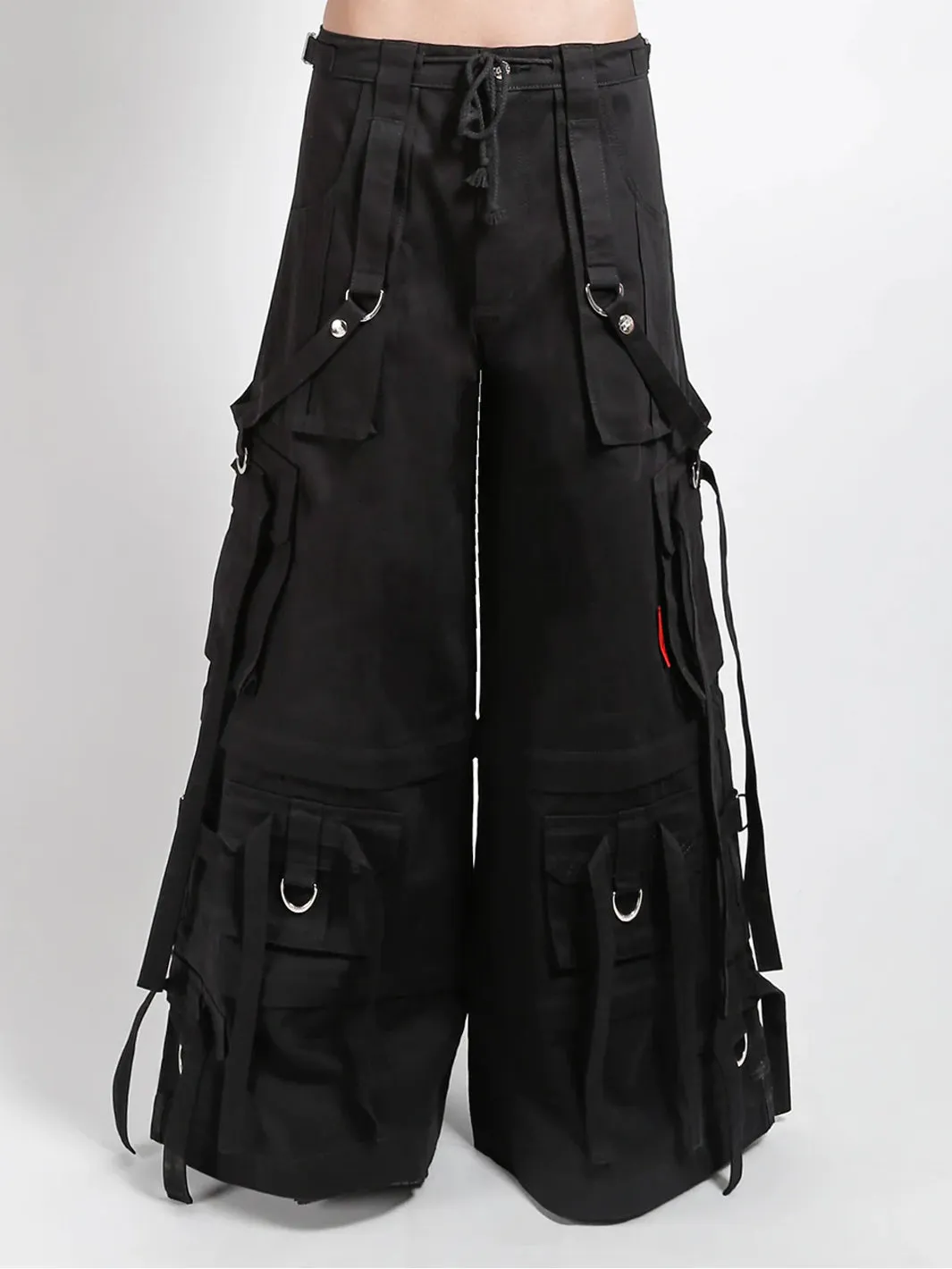RING STRAP PANT - BLACK