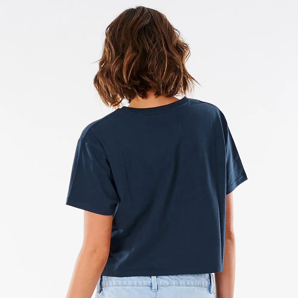Rip Curl Golden State Crop Short Sleeve T- Shirt
