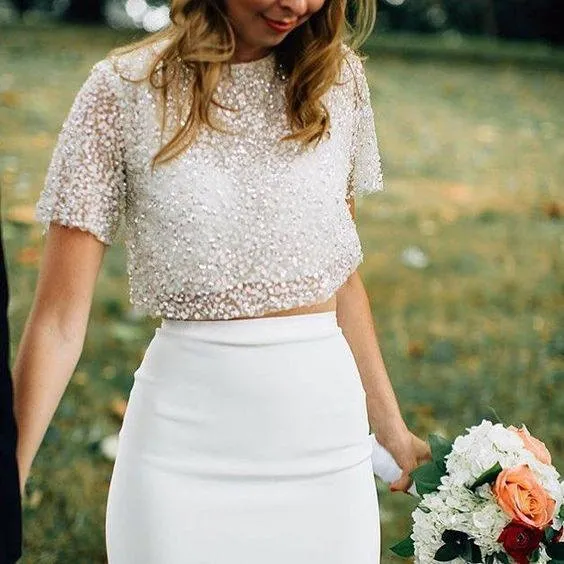 SARAH | CROP TOP & SKIRT