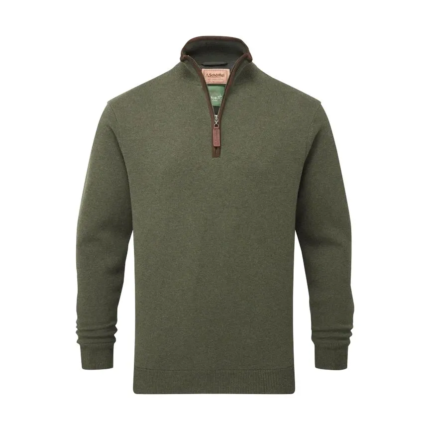 Schoffel Men's Angus Aerobloc 1/4 Zip Jumper