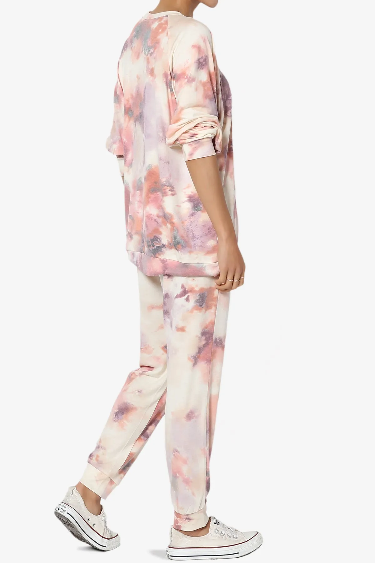 Shaniya Tie Dye Raglan Top & Jogger Pants Set