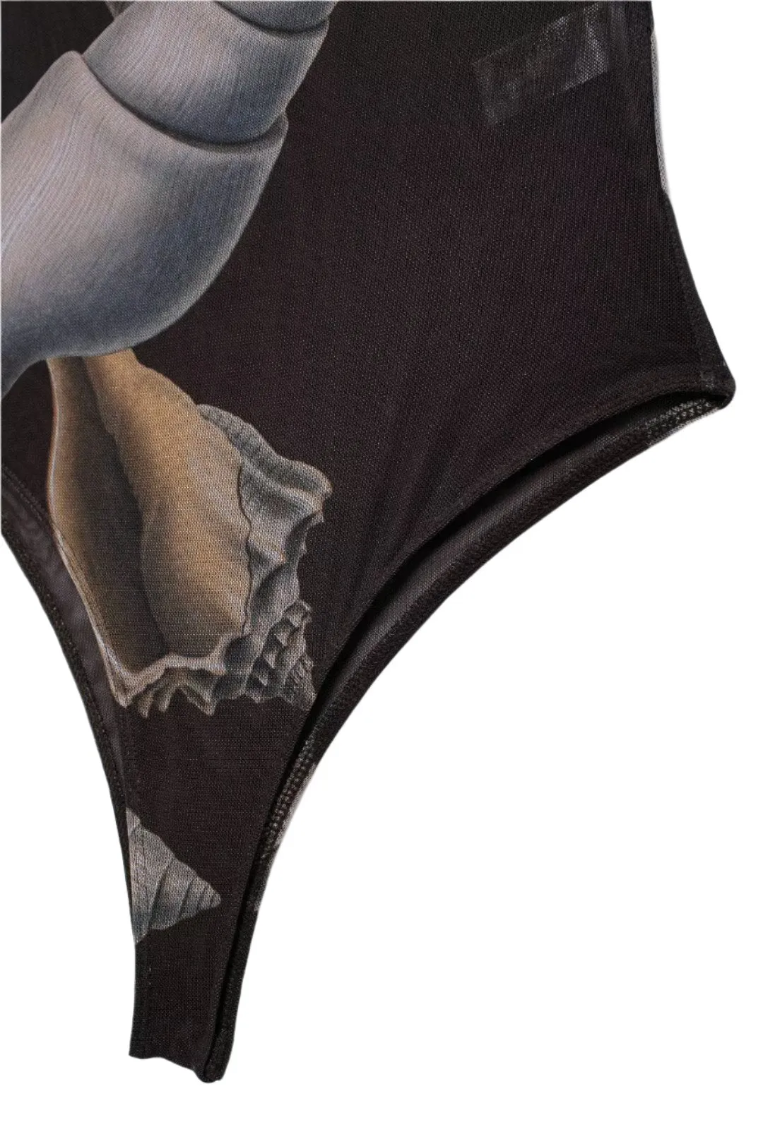 Sleeveless Crew Neck Shell Bodysuit