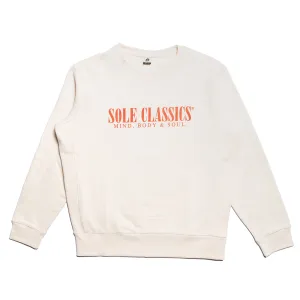 Sole Classics Mind Body & Soul Crewneck in Natural
