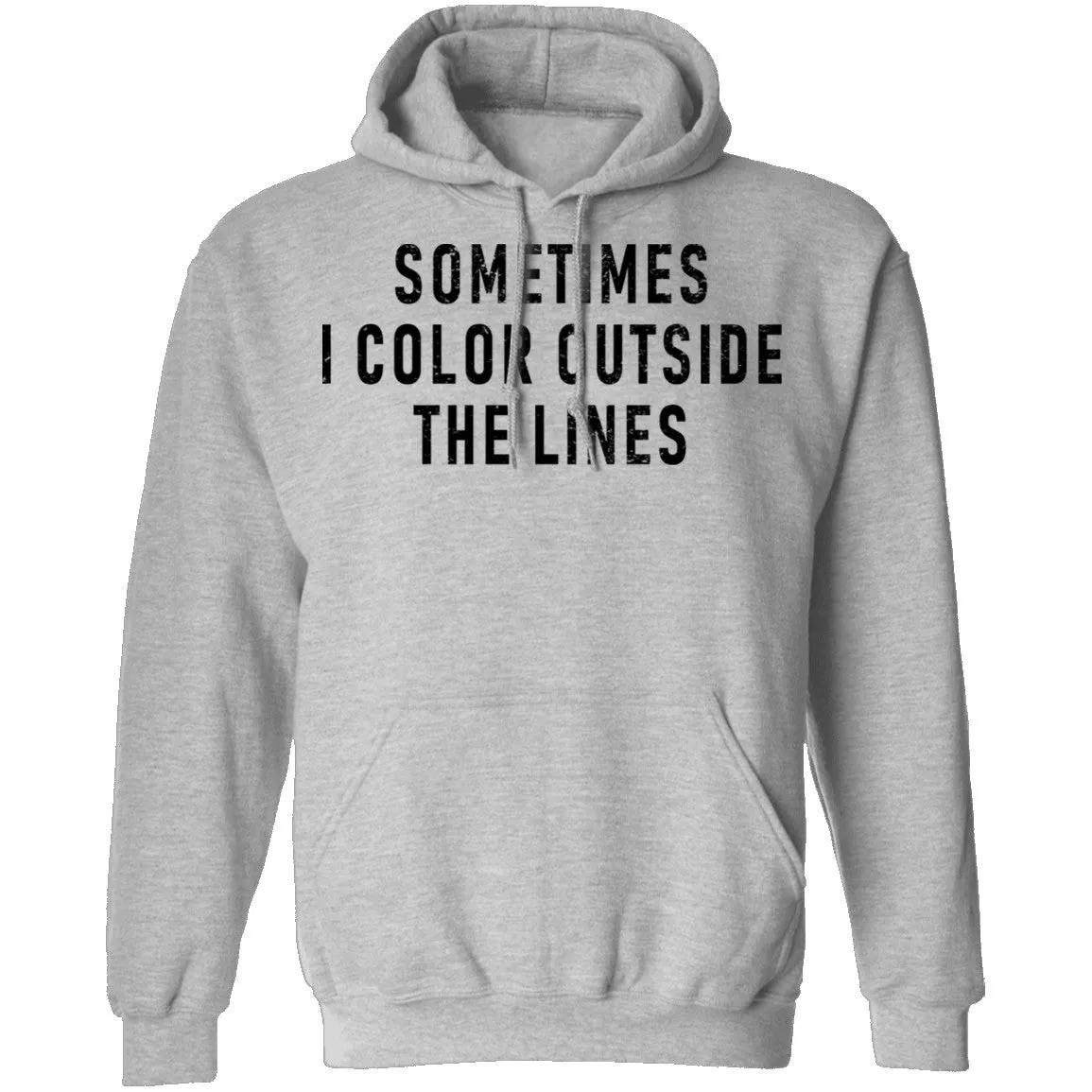 Sometimes I Color Outside The Lines T-Shirt