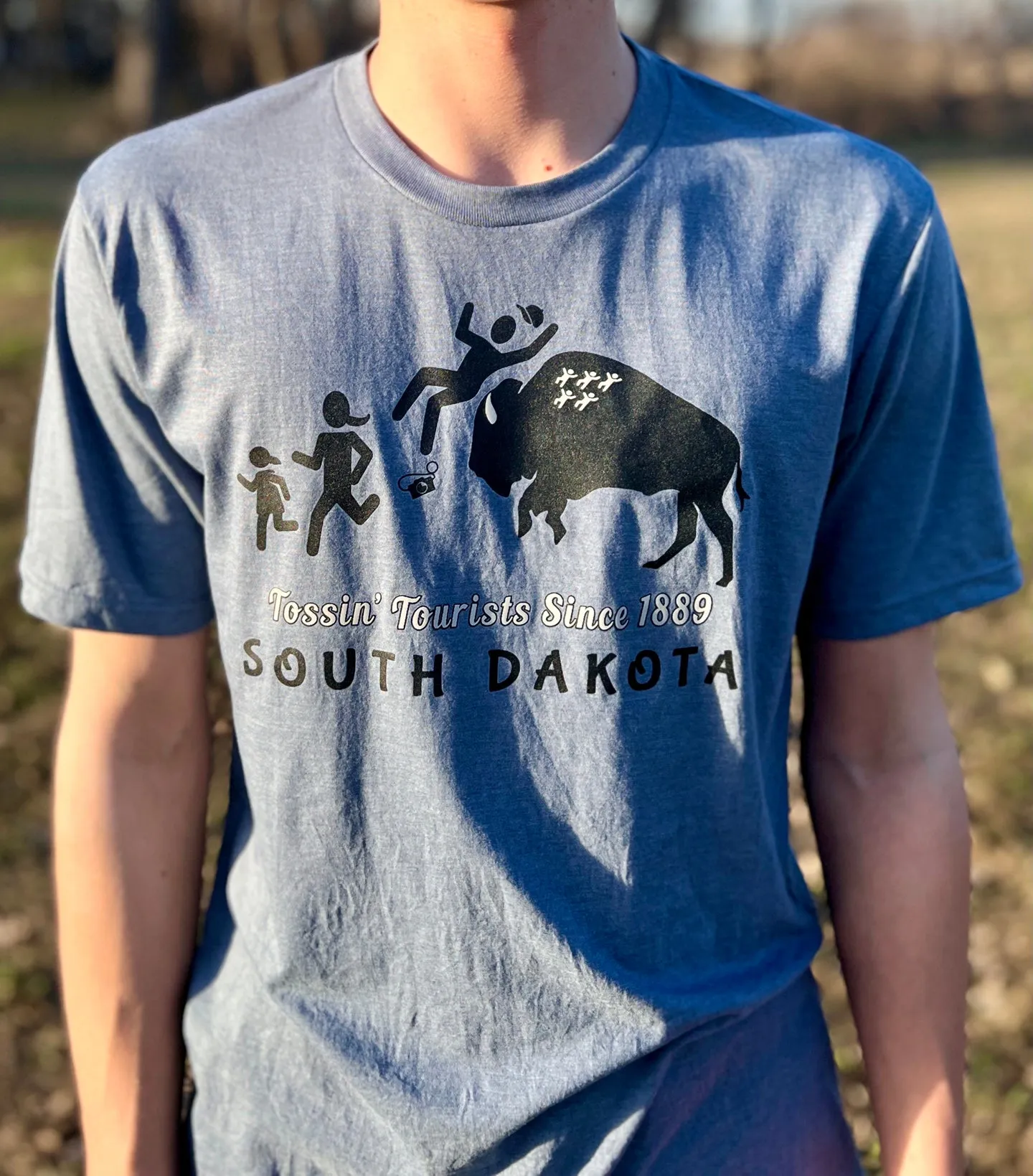 South Dakota Tossin' Tourists Tee