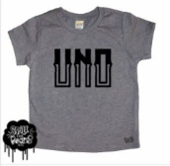 Spanish Number Kid's Tee or Bodysuit