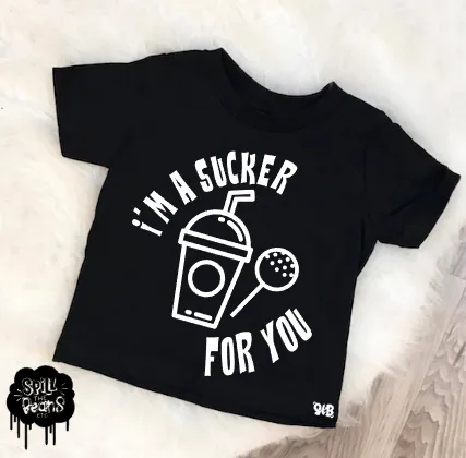 Sucker for you- Starbucks Jonas Brothers inspired Kids Tee