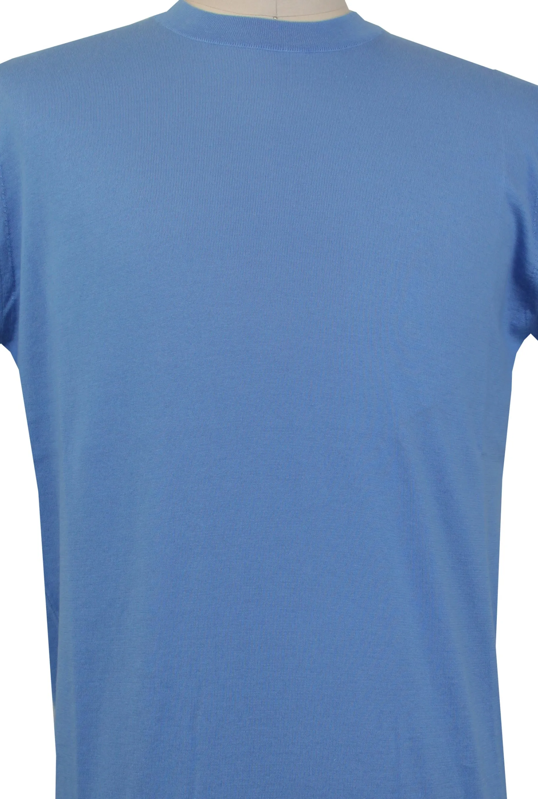 Svevo Parma Light Blue Crewneck Sweater