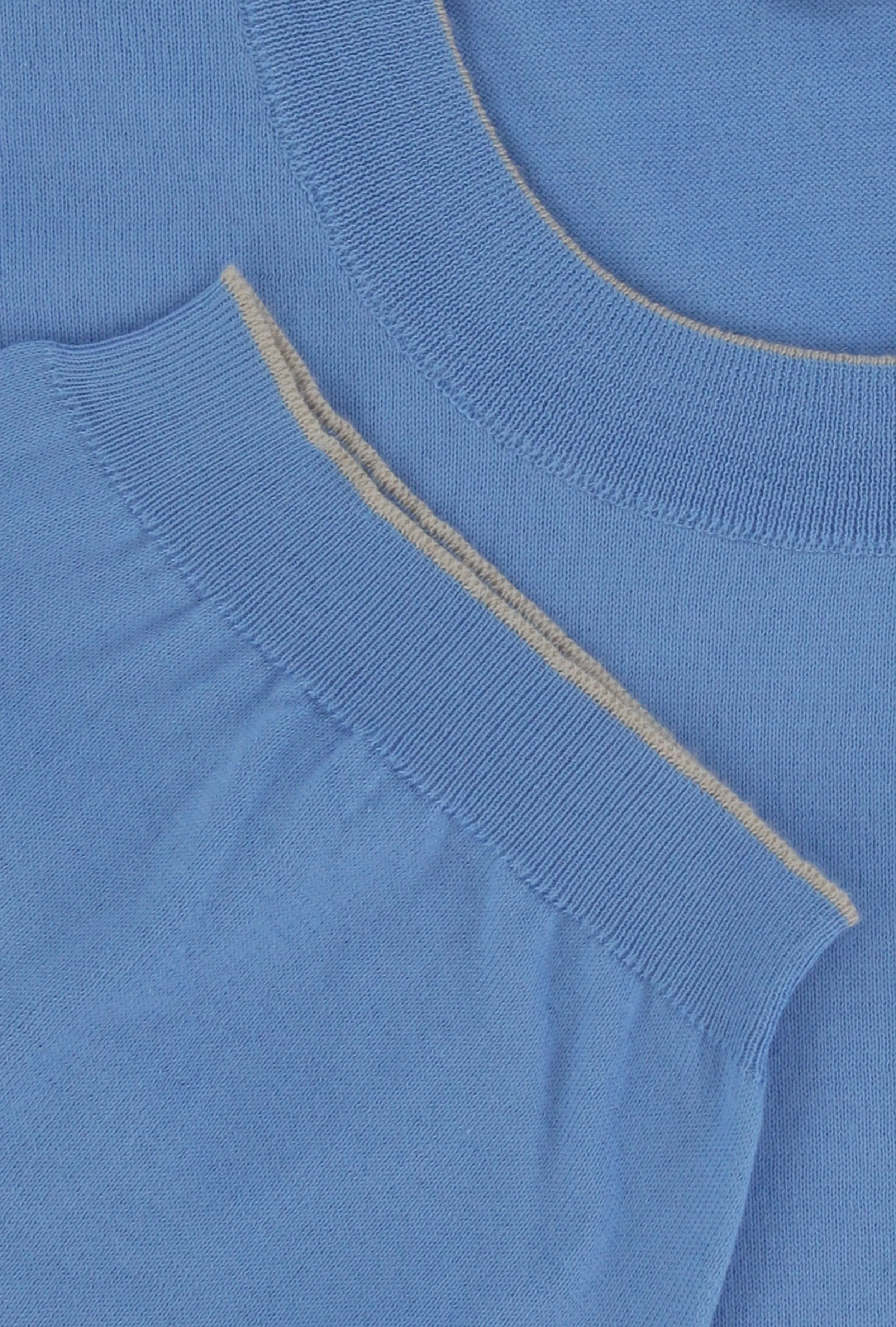 Svevo Parma Light Blue Crewneck Sweater