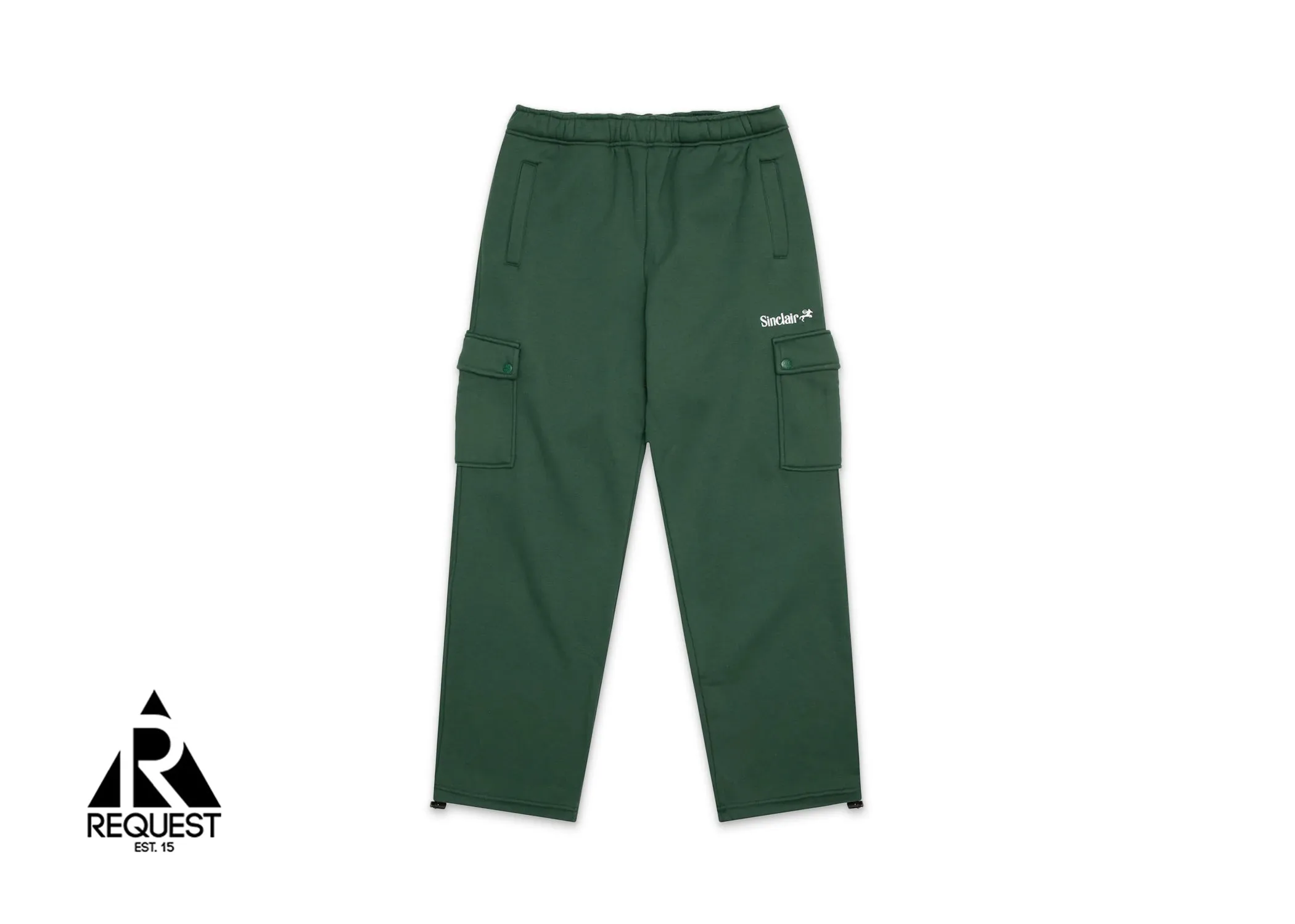 Texture Cargo Sweatpants "Forest Green"