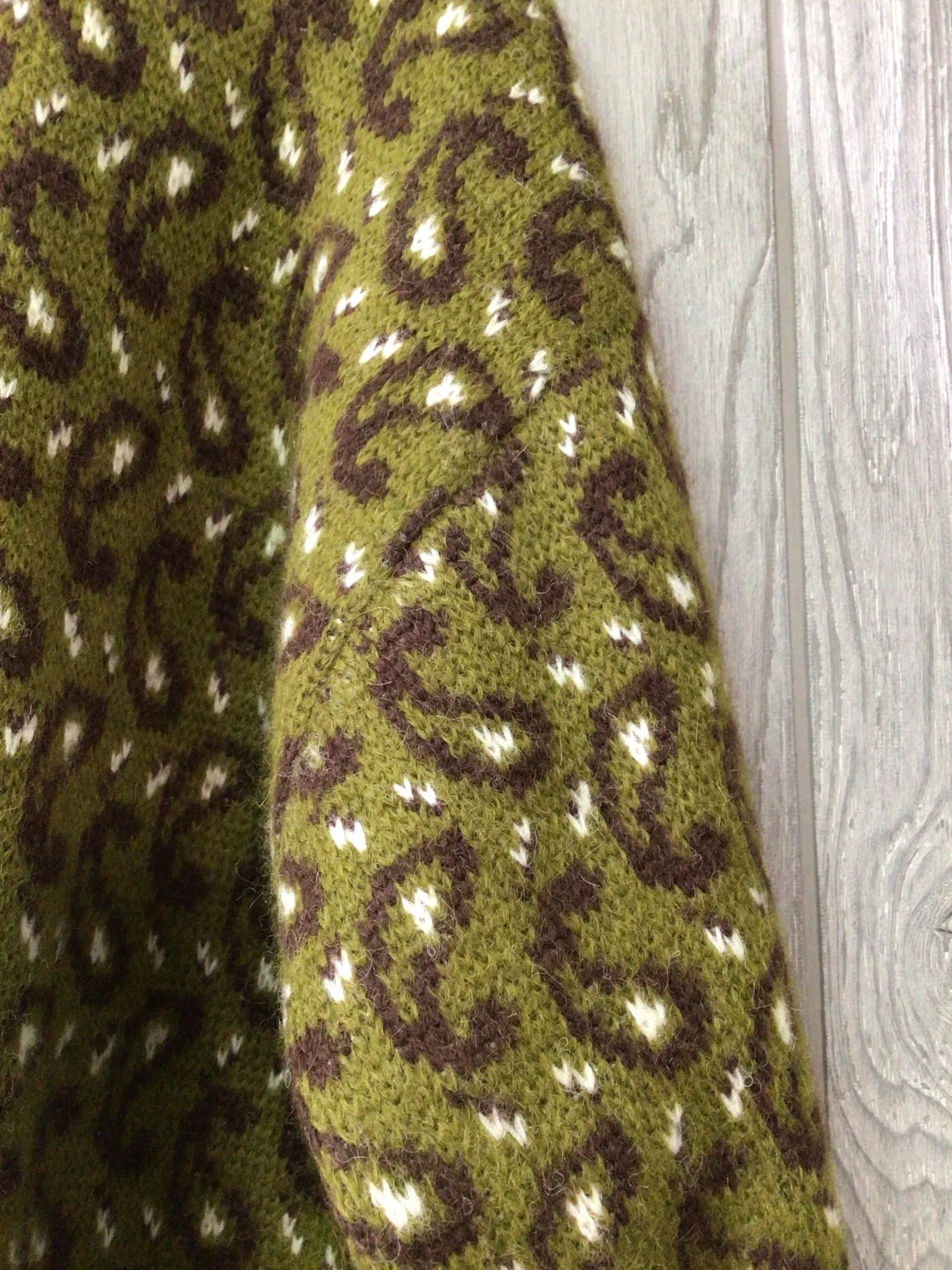 The GREAT Alpaca Knit Cardigan Size Small