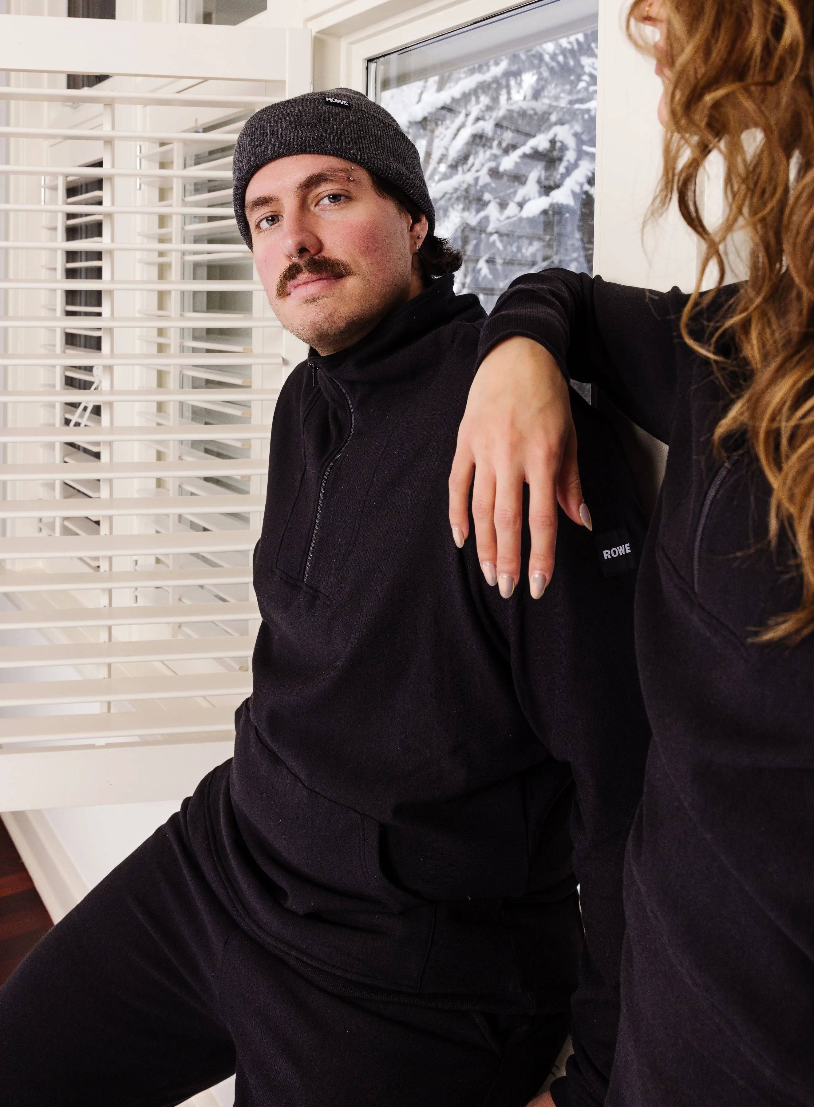 The Unisex Quarter Zip in Fleece