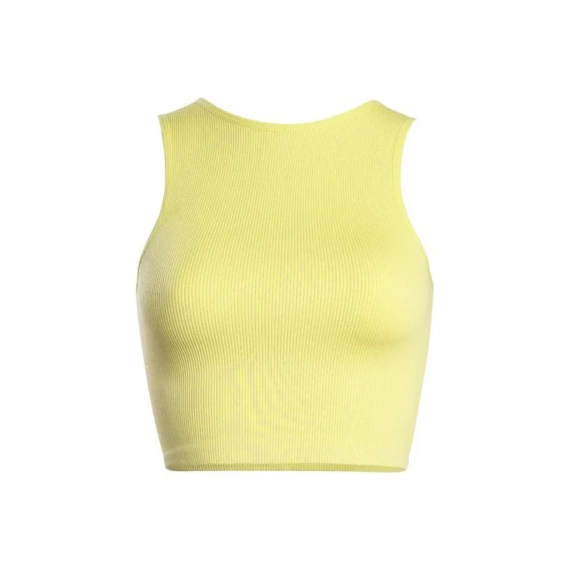 Thick Rib Crop Tank