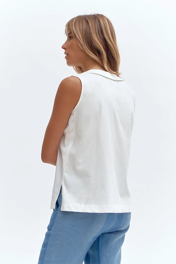 TOFU SLEEVELESS T-SHIRT