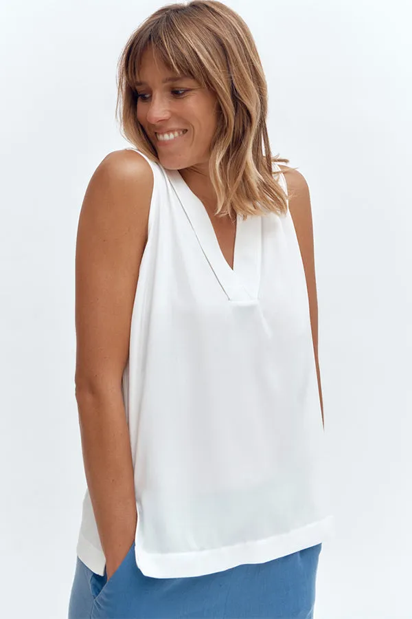 TOFU SLEEVELESS T-SHIRT