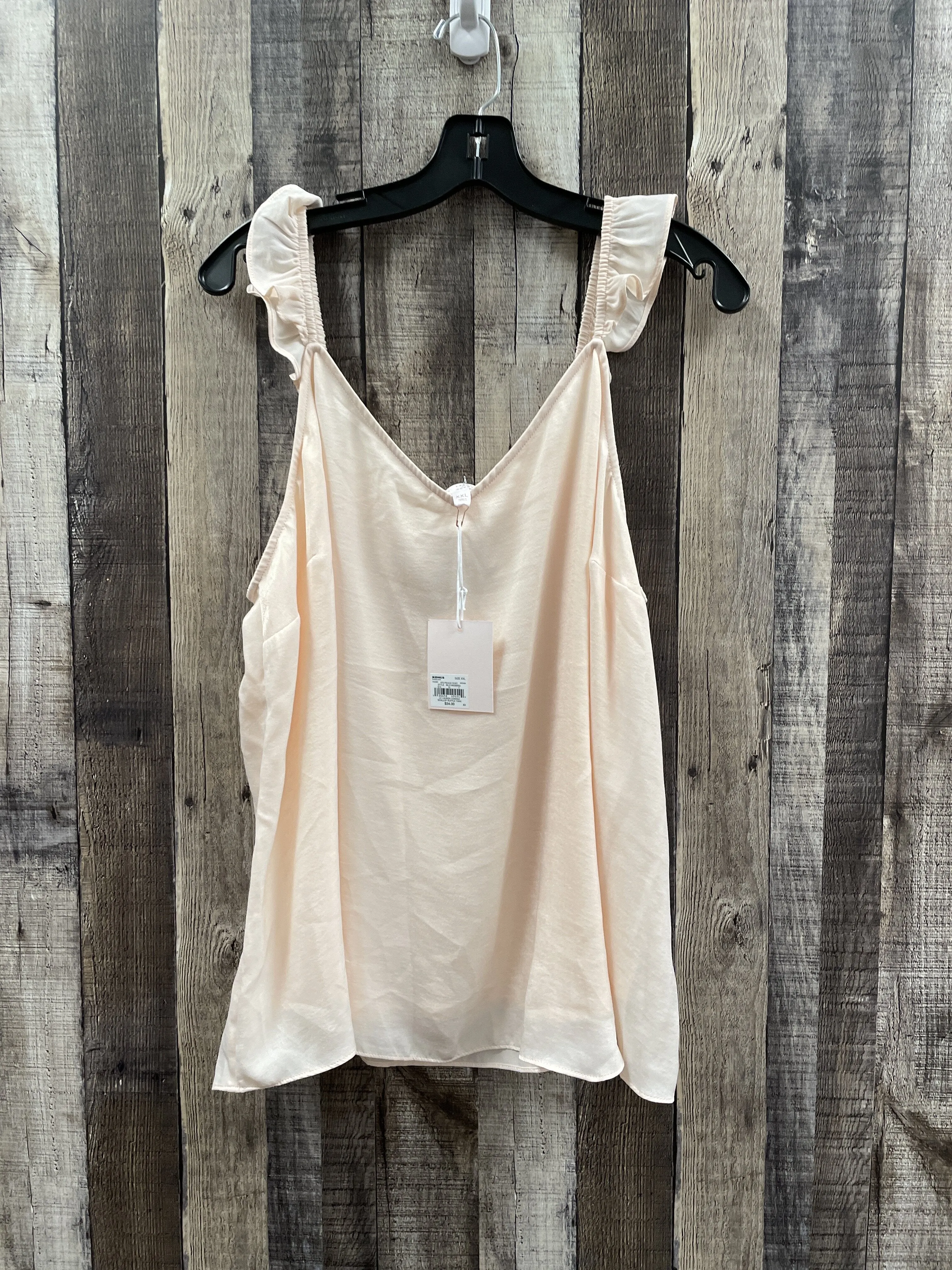 Top Sleeveless By Lc Lauren Conrad  Size: 2x