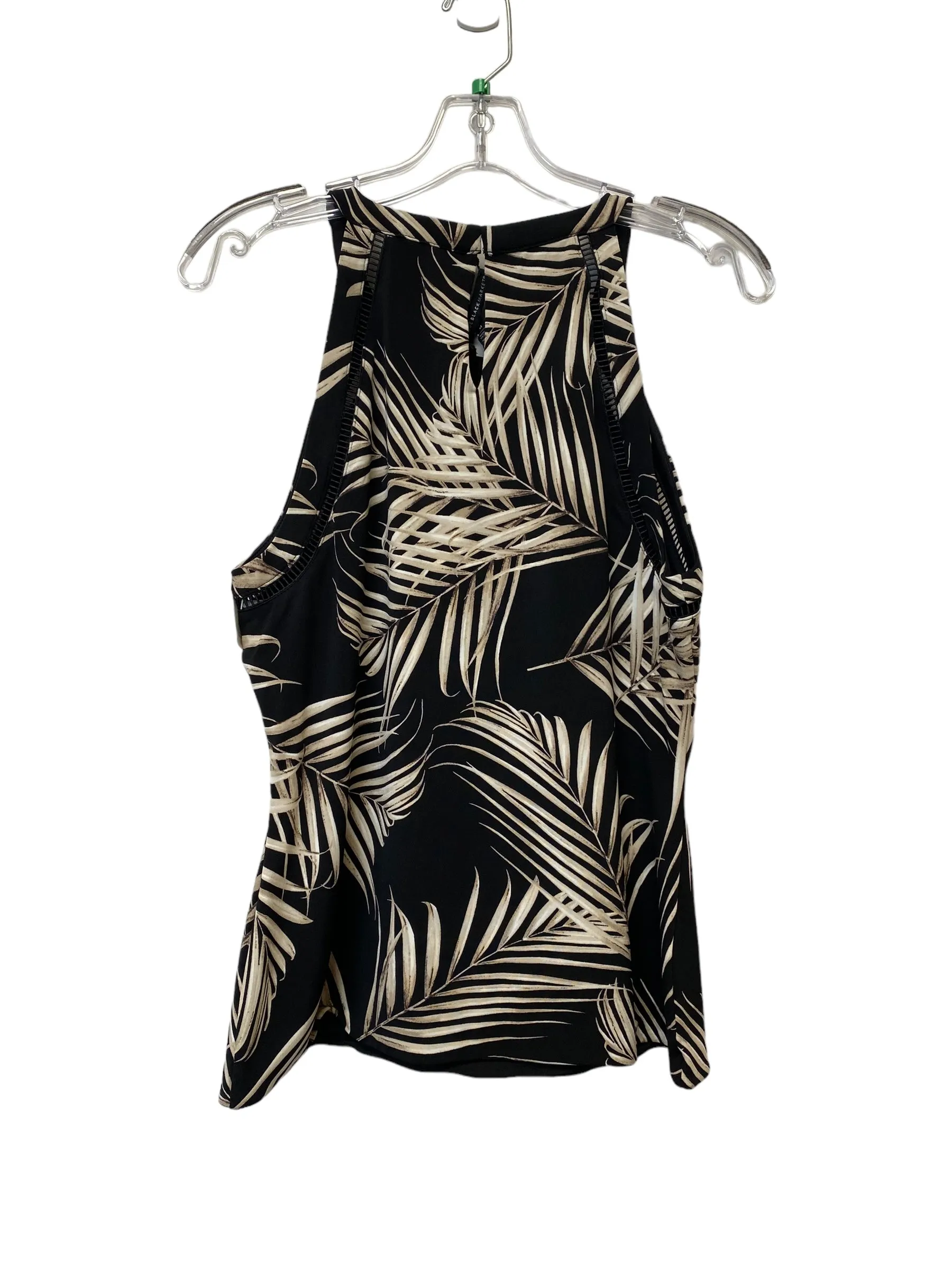 Top Sleeveless By White House Black Market In Black & Tan, Size: M