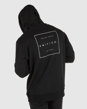 UNIT Mens Cubic Pull Over Hoodie