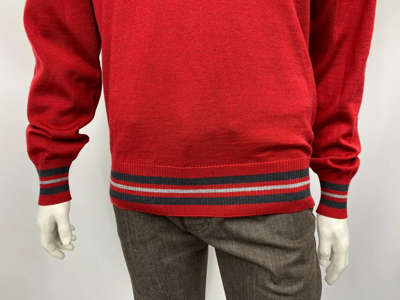 Varsity Crewneck Sweater With Patches