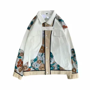 VINTAGE LACE FLORAL EMBROIDERED JACKET UB2702