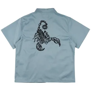 Welcome - Mace Embroidered Twill Work Shirt Slate
