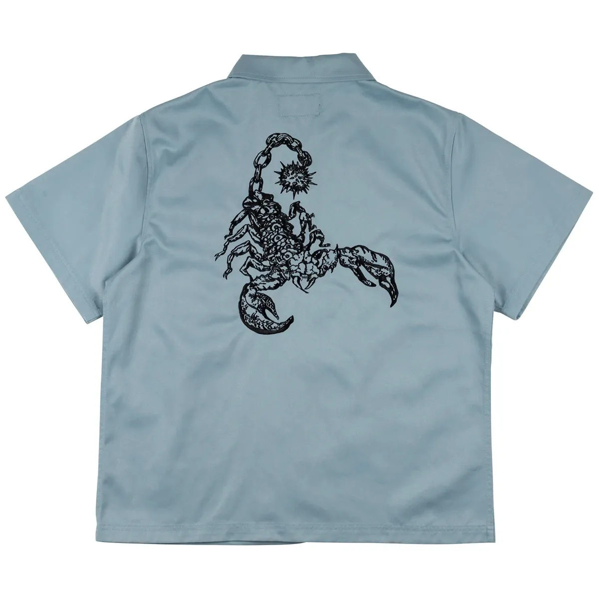 Welcome - Mace Embroidered Twill Work Shirt Slate