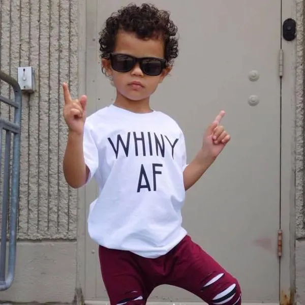 Whiny AF Toddler and Baby Tee