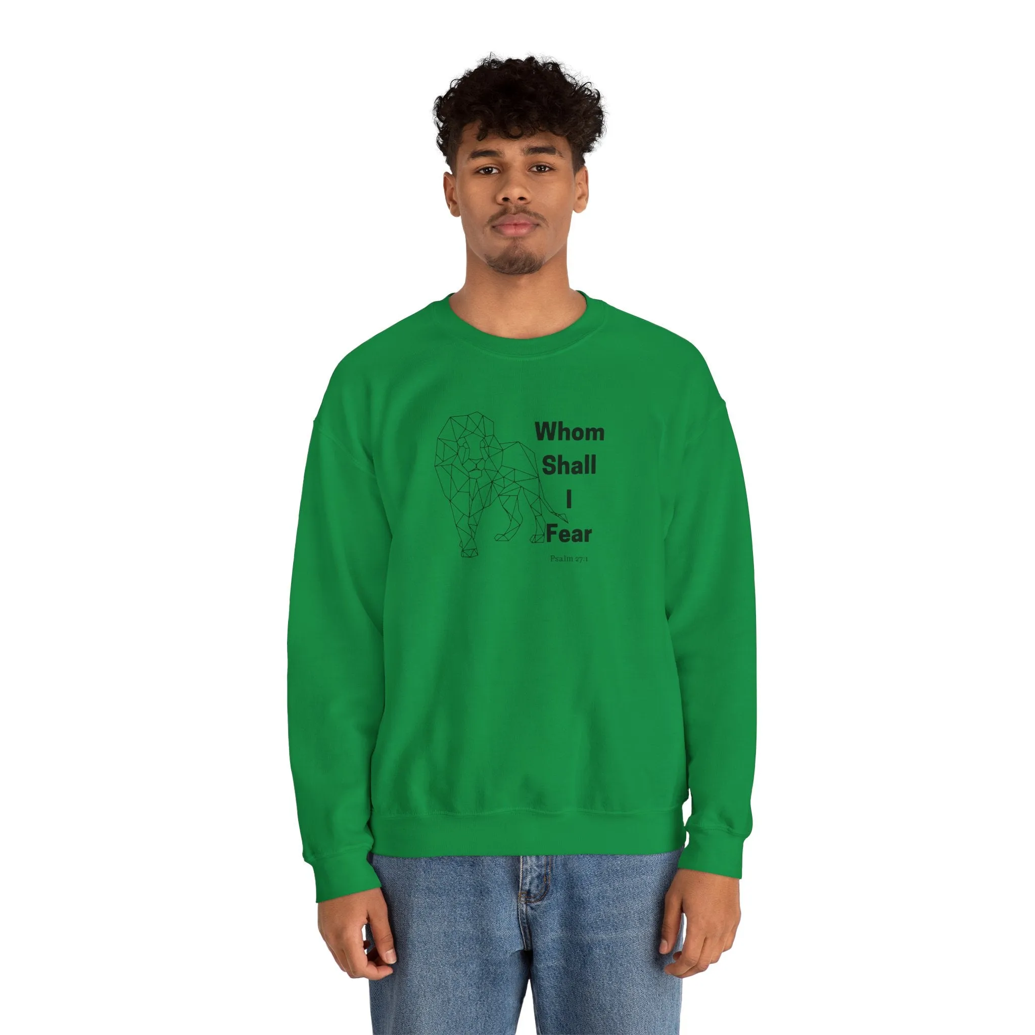 Whom Shall I Fear Men’s Unisex Heavy Blend™ Crewneck Sweatshirt