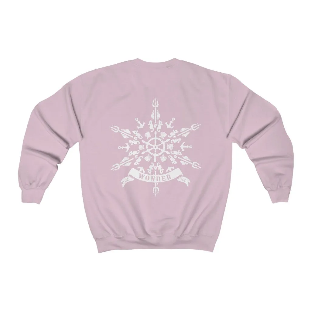 Wonder Sea Snowflake Crewneck Sweatshirt