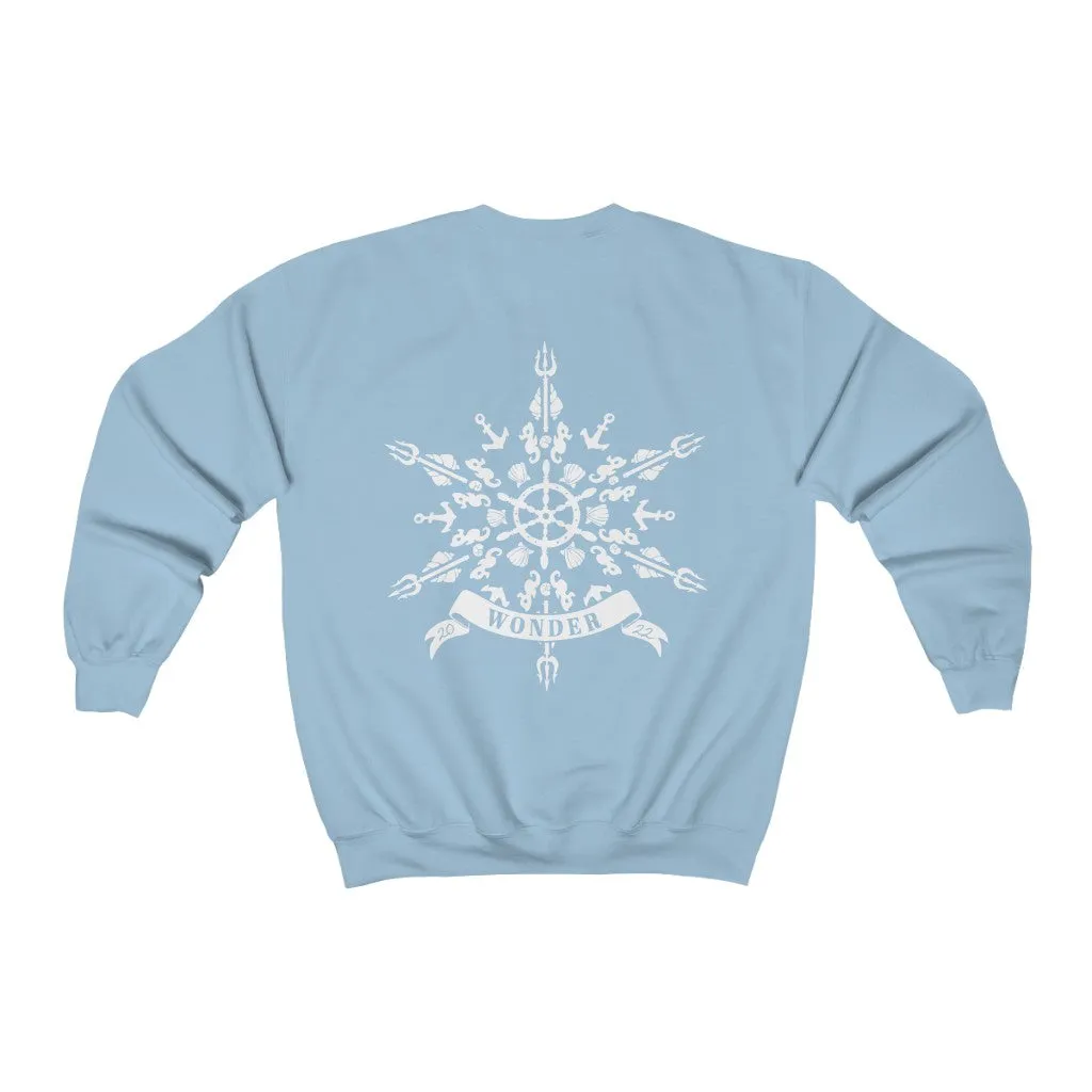 Wonder Sea Snowflake Crewneck Sweatshirt
