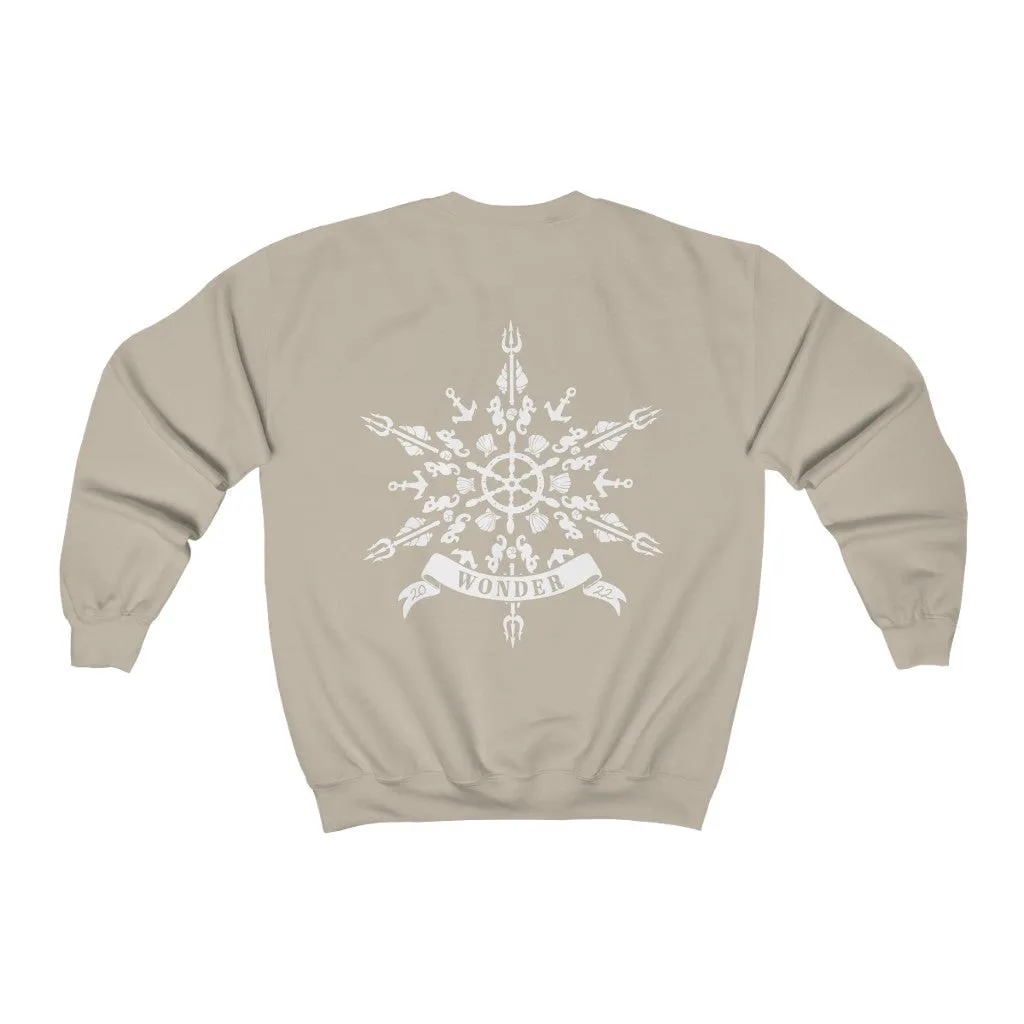 Wonder Sea Snowflake Crewneck Sweatshirt