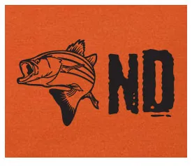 Youth Lucky Fishing Tee Shirt - North Dakota